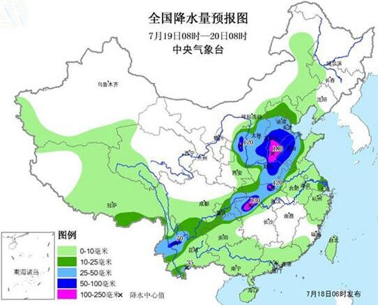 强降雨袭华北青岛有暴雨? 市气象台辟谣