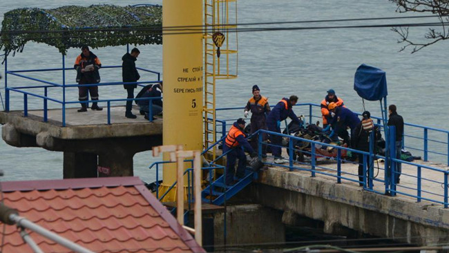 俄空难搜寻工作持续进行 已发现11具尸体154块碎片