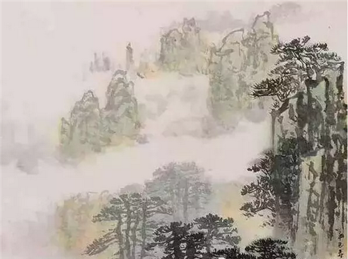 朱剑峰老的绘画——期颐之年淡泊明志