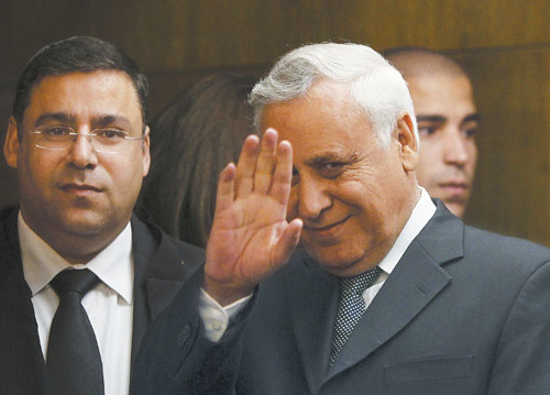 以色列前总统获得假释委员会同意将会被提前释放的