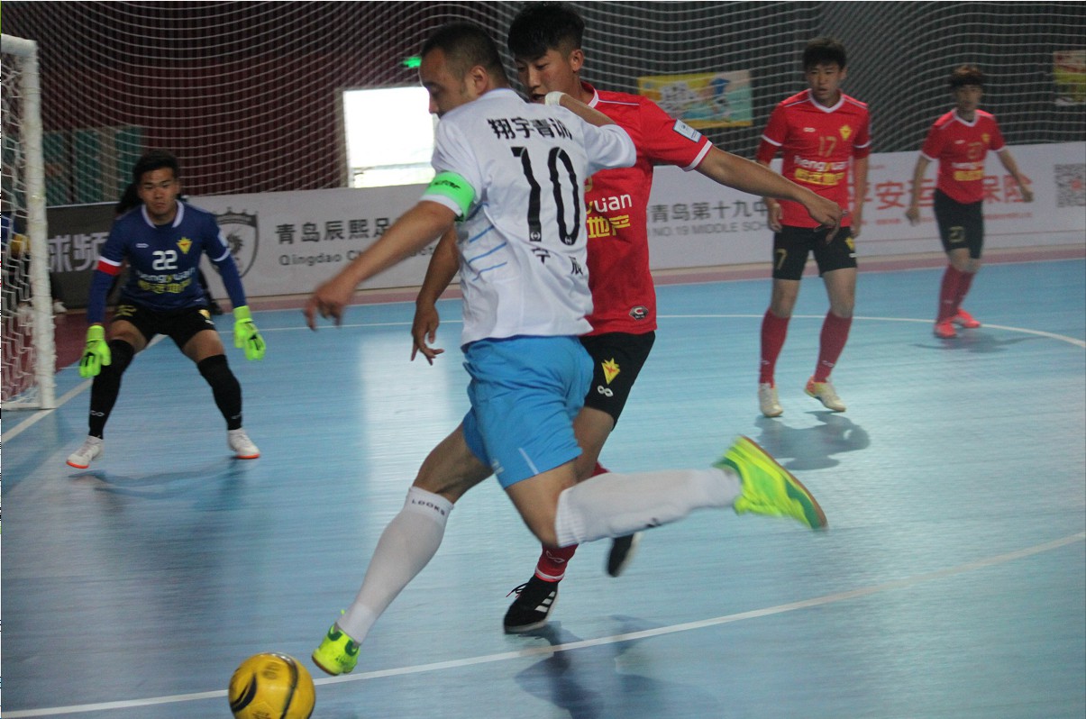 2019室内五人制中国足球协会杯开幕式暨揭幕战在即墨区举行