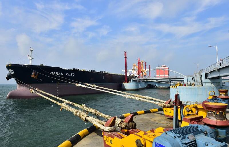 青岛港率先开启国际原油生产商保税现货原油交易“直销”模式