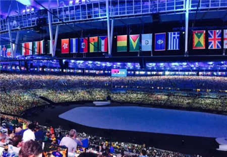 第31届夏季奥林匹克运动会开幕式在巴西里约热内卢举行