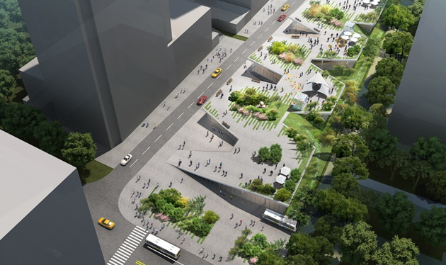 青岛首个地下平面移动智能停车场明年7月交付使用