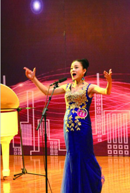 青岛市区市第四届青年歌手大赛昨黄岛举行