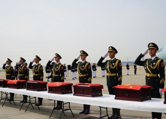 韩国今日将举行遗骸入殓仪式 向中方送还28具志愿军遗骸