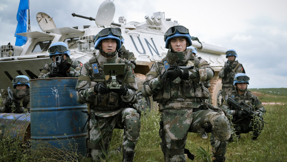 中国首部维和军事题材电影《中国蓝盔》即将上映