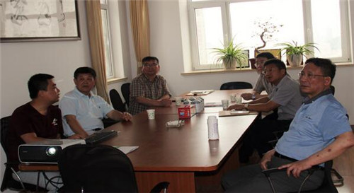 胶州经济技术开发区领导到山东省内蒙古商会座谈交流招商引资引智合作事宜